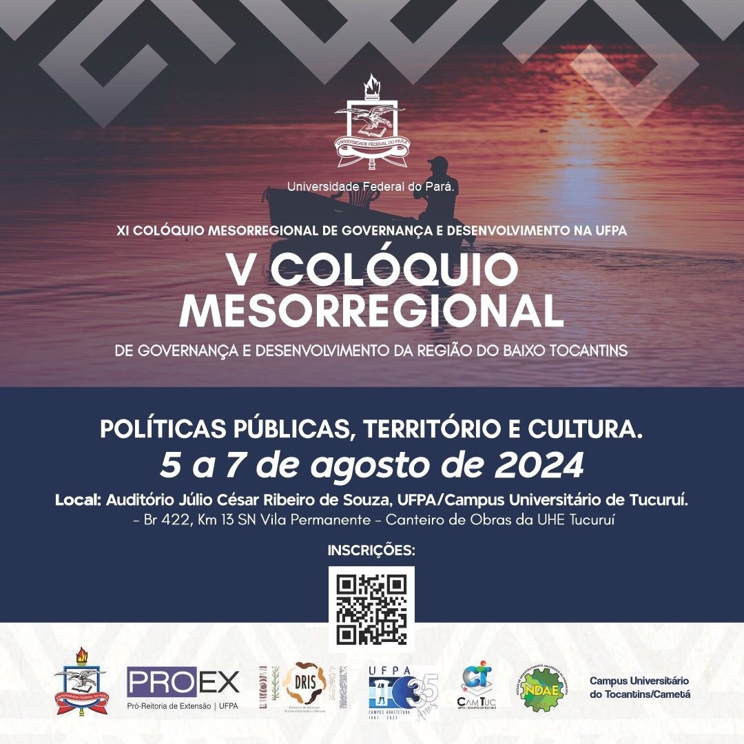 XI Colóquio Mesorregional de Governança e Desenvolvimento na UFPA